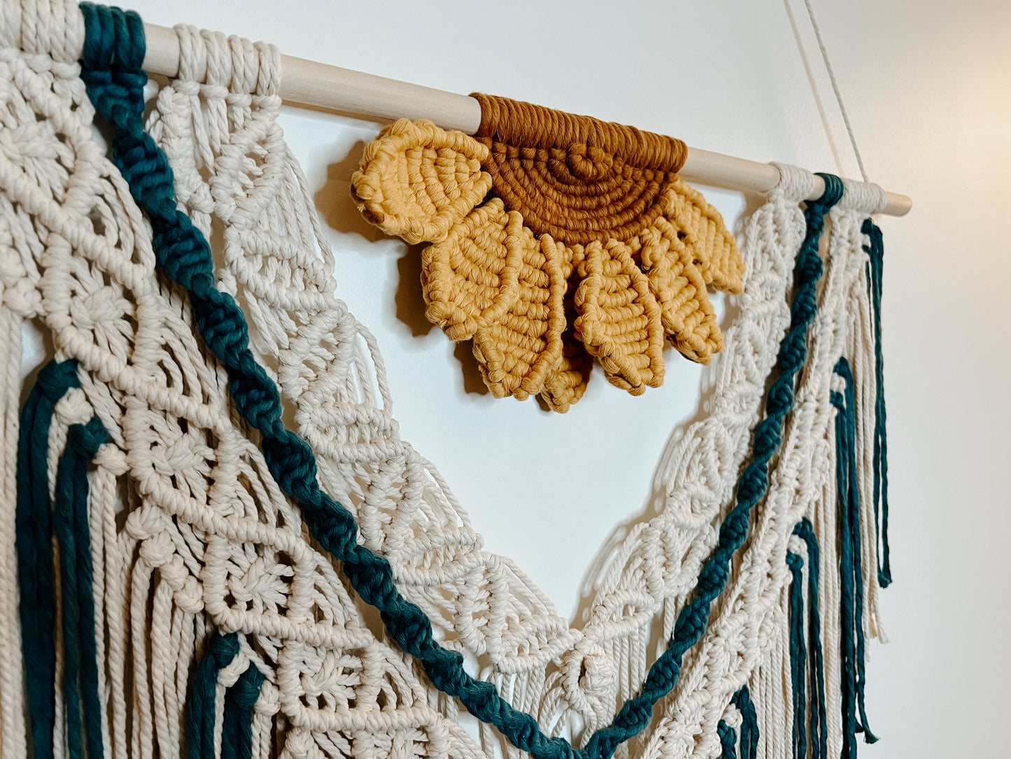 Large Sunflower Wall Hanging